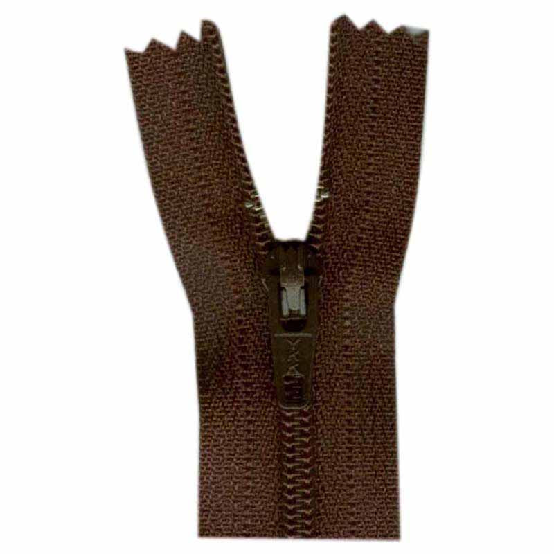 Zipper 55cm - Brown 0055570