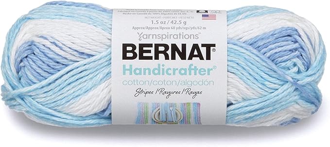 Bernat Handicrafter Stripes 42.5g - Tie Dye Stripes 04114