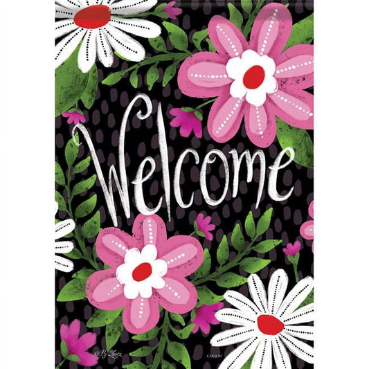 EB Garden Flag - Shimm Flower/Vines