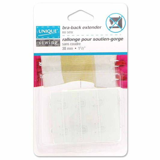 Unique Sewing Bra-Back Extender White 38mm 1.5" 3044020