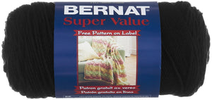 Bernat Super Value 197g - Black 07421
