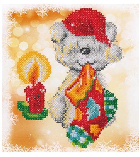 Diamond Dotz - Puppy Stocking - Beginners DD3.016