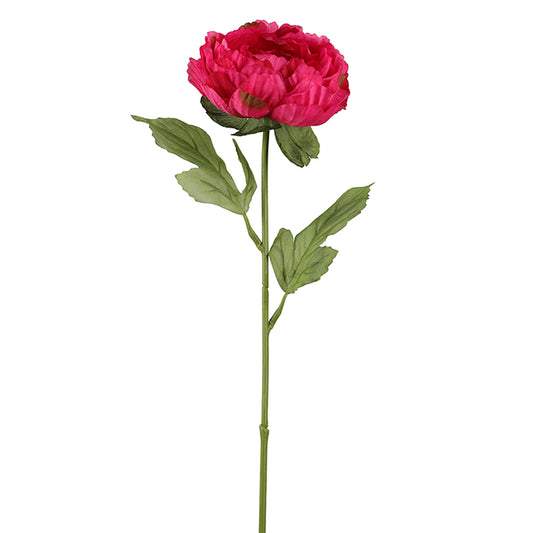 DD Peony Stem Fuchsia 63cm