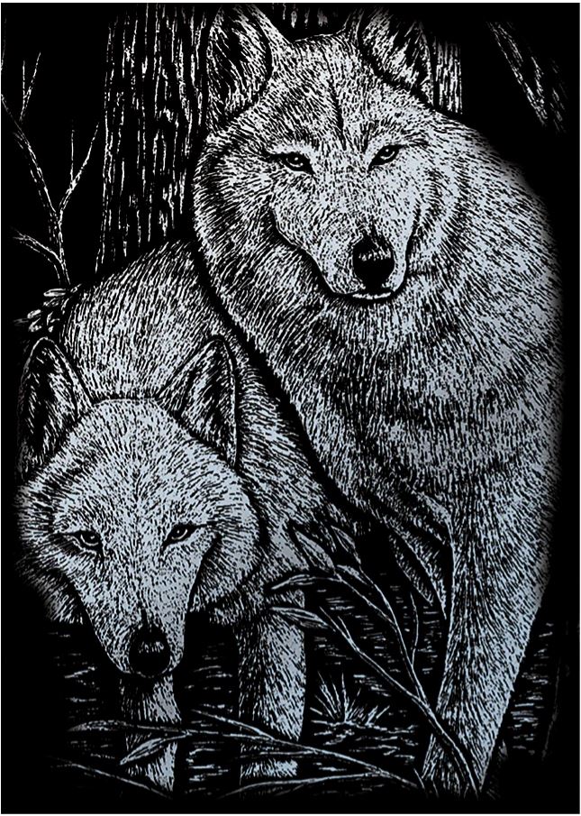 EGR Art Mini Silver - Prowling Friends