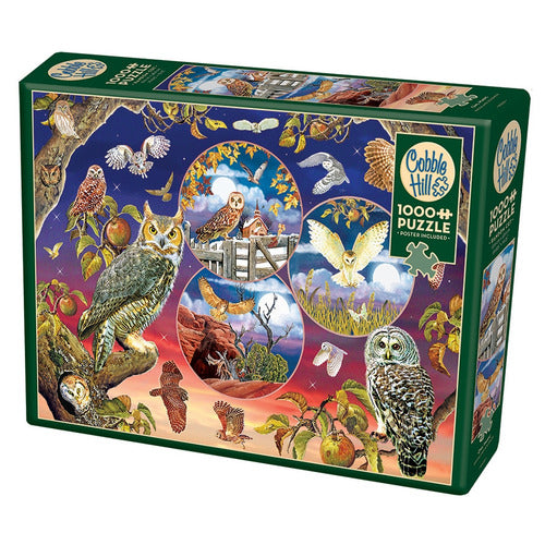 Puzzle 1000pc - Owl Magic 80220