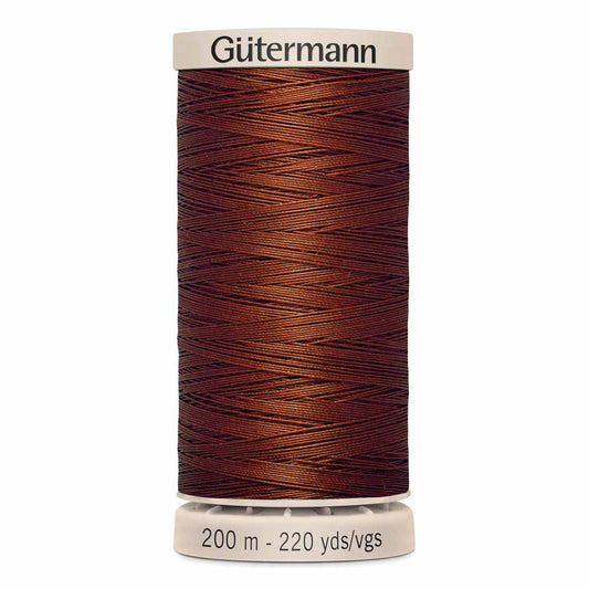 Gut Quilting Thread 200m - Rust 1833
