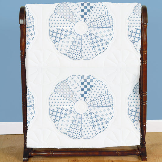 18" Quilt Block - Dresdon Circle 357