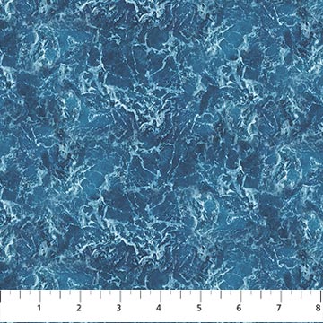 NC Naturescapes 44/45" - Sea Water Dark Blue 25492-46