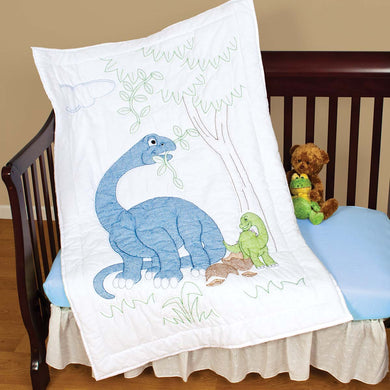 *Crib Quilt Top - Dinosaurs 592