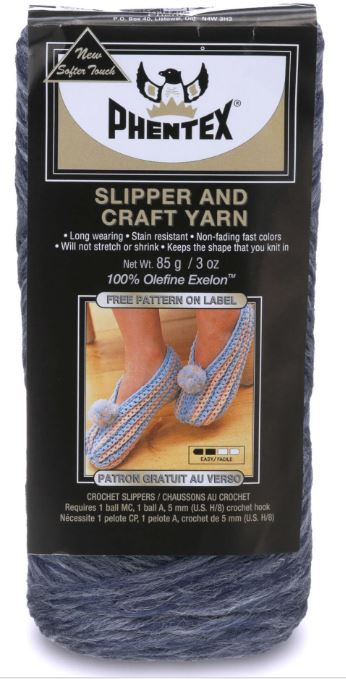 Phentex 3-Ply Olefin 85g - Denim Heather 07115