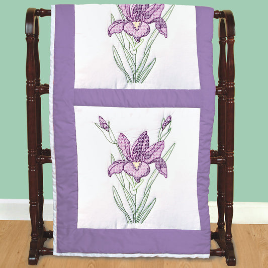 18" Quilt Blocks - Iris 274