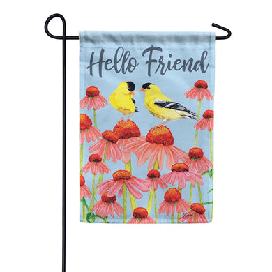 EB Garden Flag - Hello Friend
