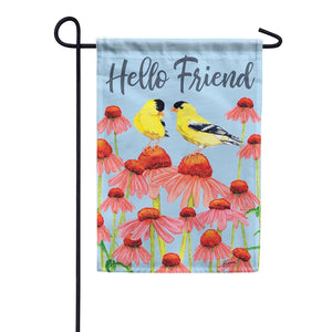 EB Garden Flag - Hello Friend