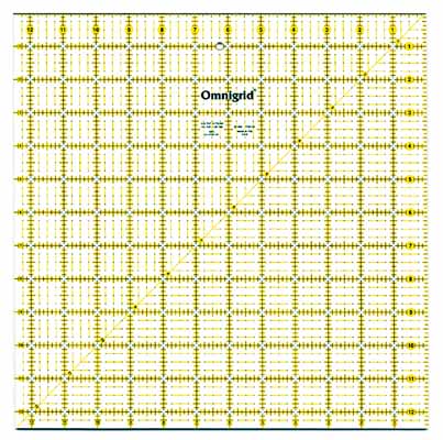 Omnigrid Ruler 12.5" x 12.5" 3089020