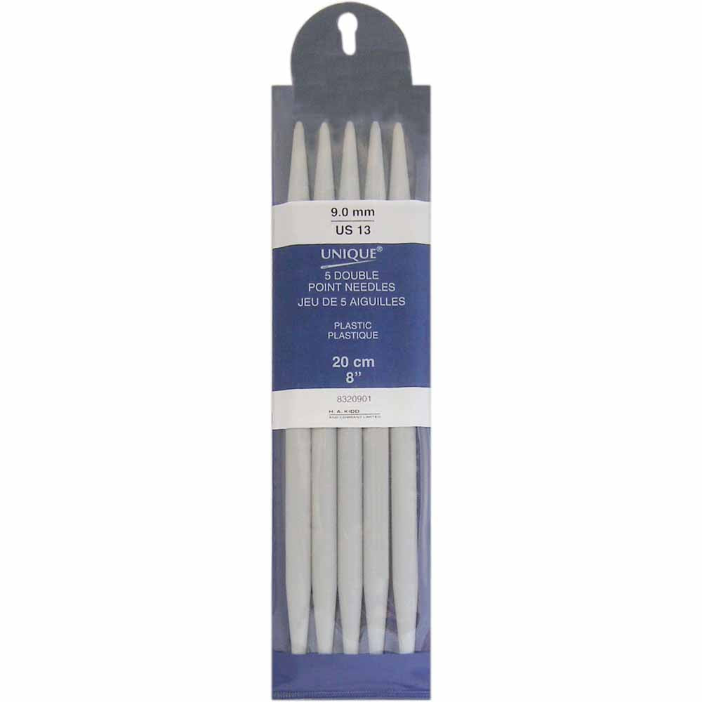 Unique Knit Needle Double Point 9.0 mm 5pk 8320901
