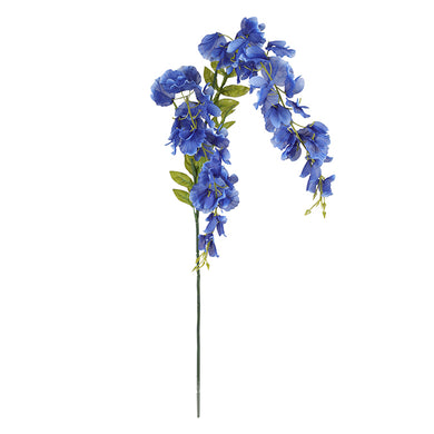 DD Sweet Pea Spray Blue 94cm