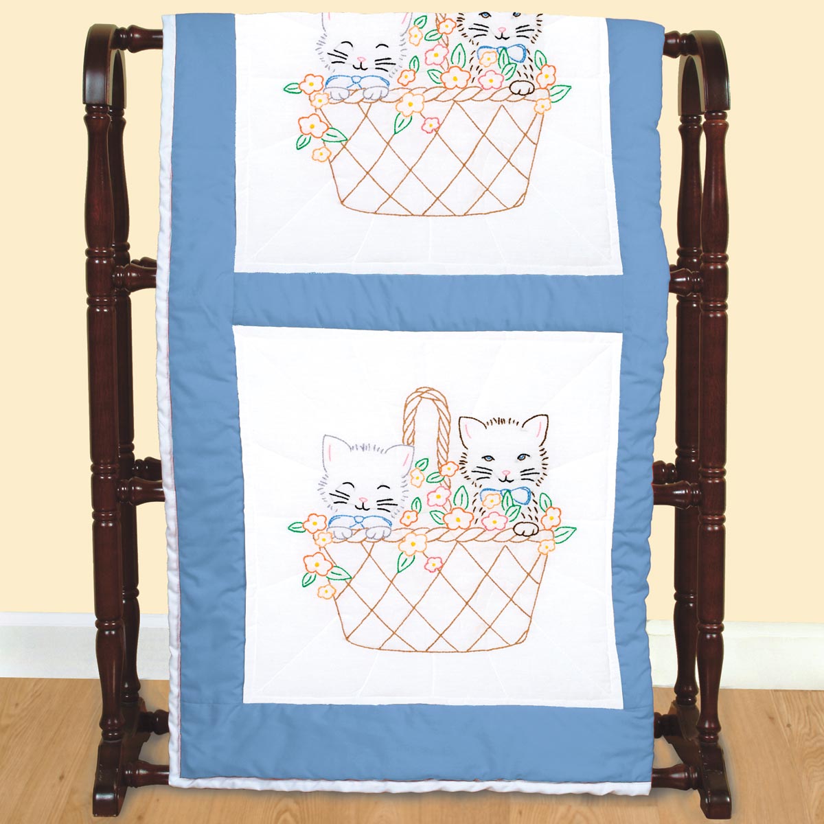 18" Quilt Blocks - Kittens