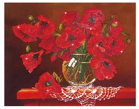 Diamond Dotz - Red Poppies DD9.002