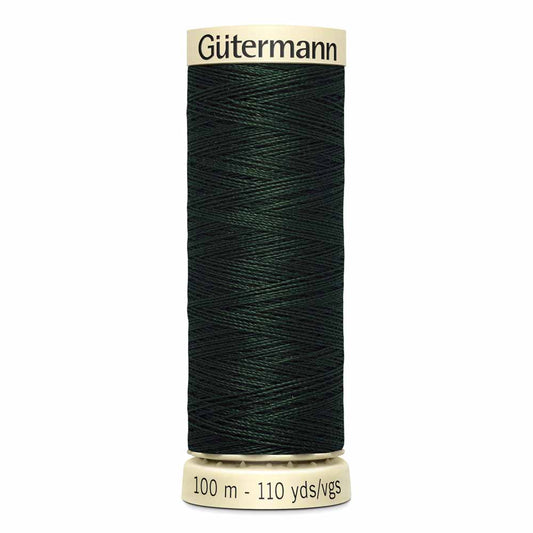 Gut Poly Thread 100m - Forest Green 792