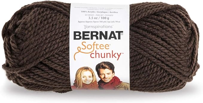 Bernat Softee Chunky 100g - Dark Taupe 28013