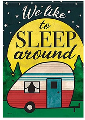 *EB Garden Flag - Sleep Around