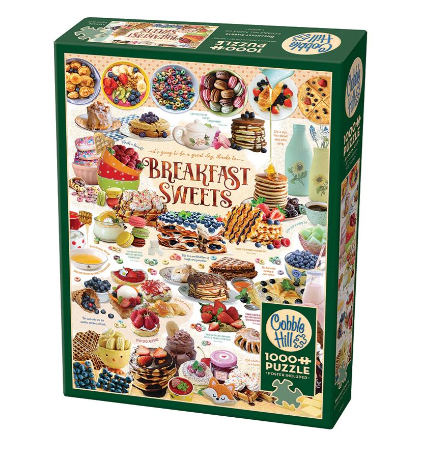 Puzzle 1000pc - Breakfast Sweets 40109