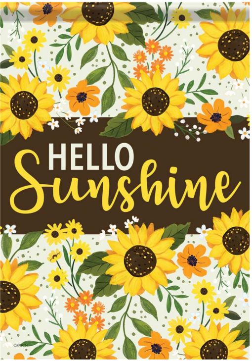 EB Garden Flag - Hello Sunshine 53868