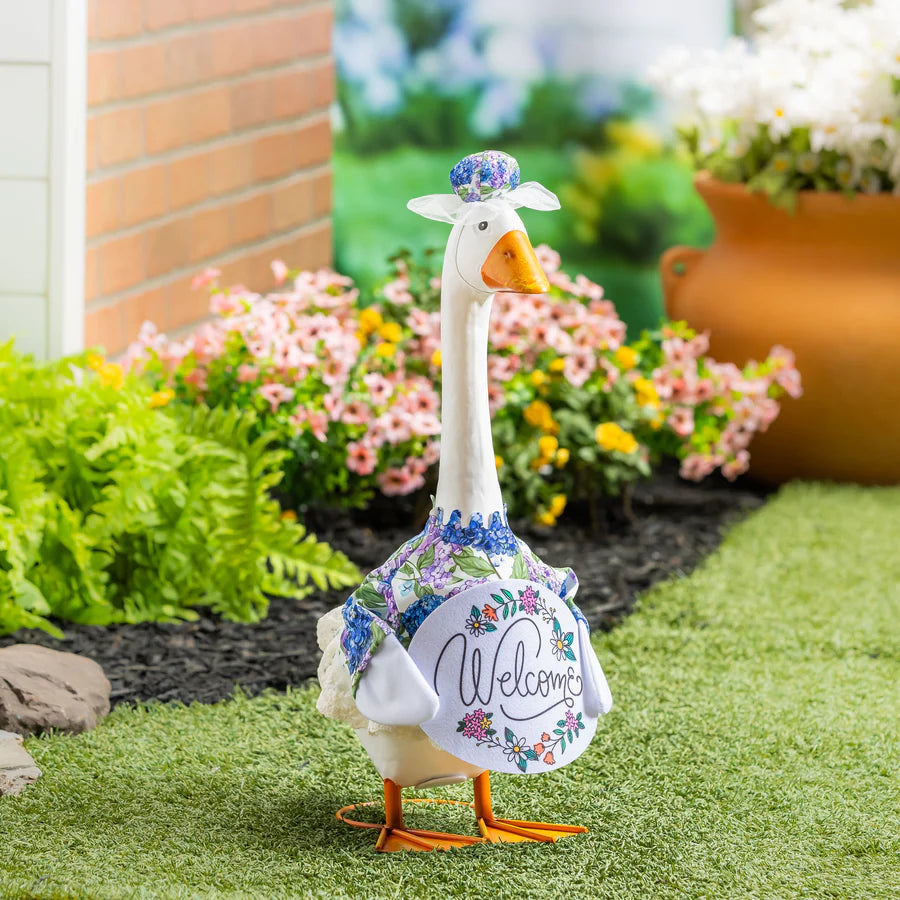 EE Porch Goose Outfit - Hydrangea Happiness
