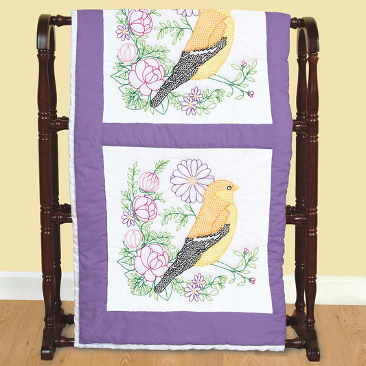 JD 18" Quilt Blocks - Finch 949