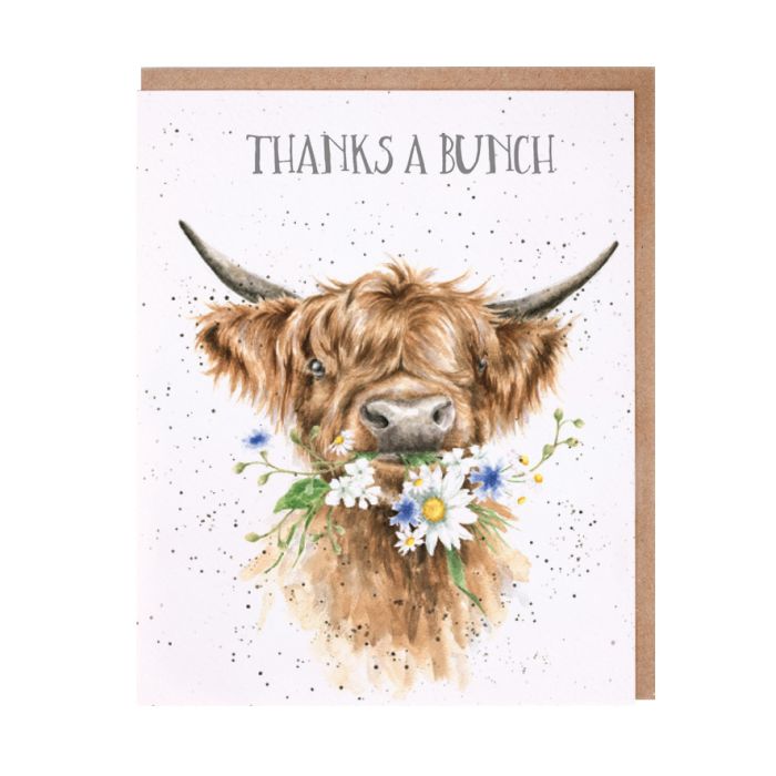 Wrendale Card - Thanks A Bunch