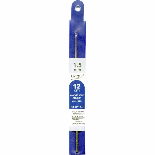 Steel Crochet Hook 12cm 1.5mm 8412150