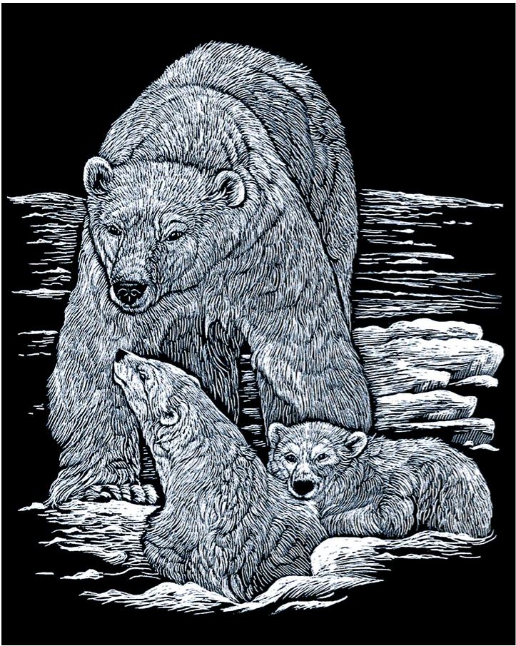 EGR Art Silver -  Polar Bear