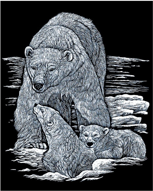 EGR Art Silver -  Polar Bear