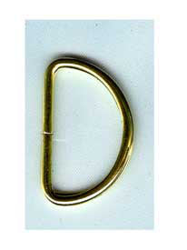 Metal D-Ring 38mm Silver P19-016