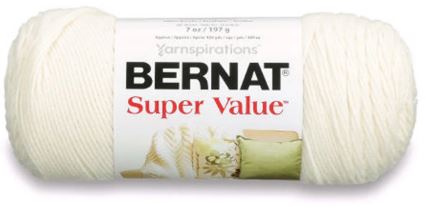 Bernat Super Value 197g - Natural 07414