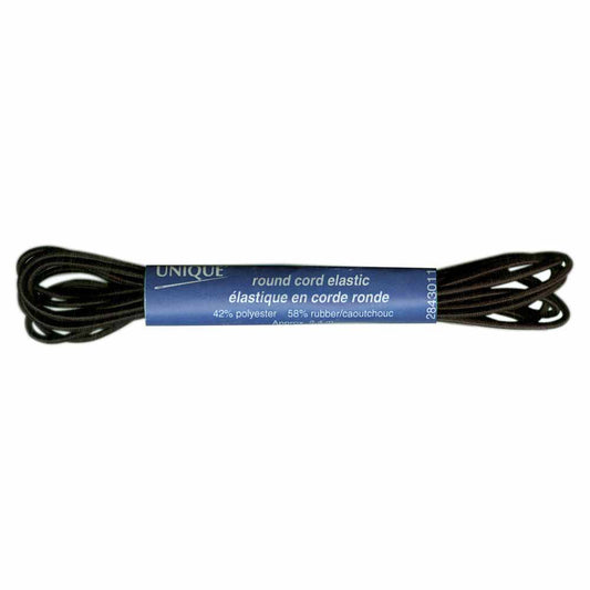 Unique Round Cord 1.5mm x 2.4m Black 2843011