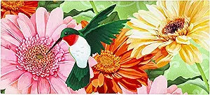 Sassafras Insert - Hummingbird and Daisy Trio