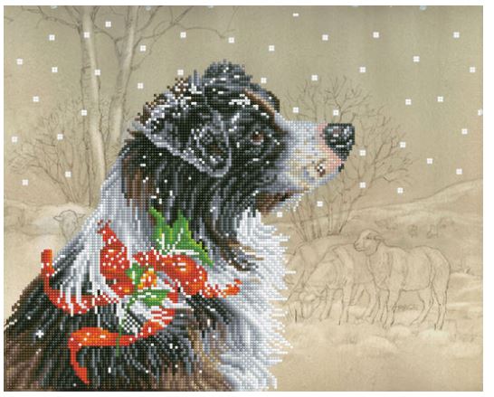 Diamond Dotz - Christmas Collie DD10.036
