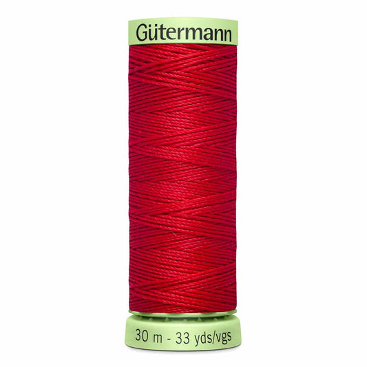 Gut Poly Thread Top Stitch 30m - Scarlet 410
