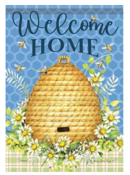 EB Lg Flag - Garden Buzz