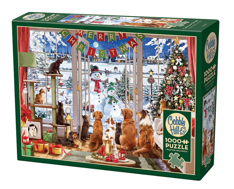 Puzzle 1000pc - Christmas Visitors 40345