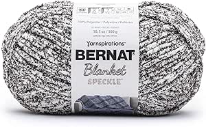 Bernat Blanket Speckle 300g -Typewriter 02009