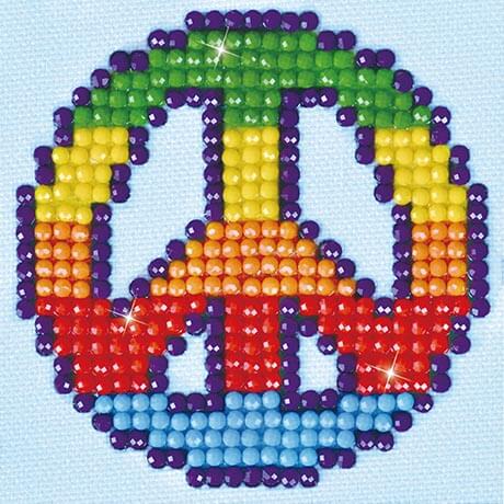 Diamond Dotz - Peace Man StarterDDS.010