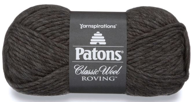 Patons Classic Roving 100g - Dark Grey 77040