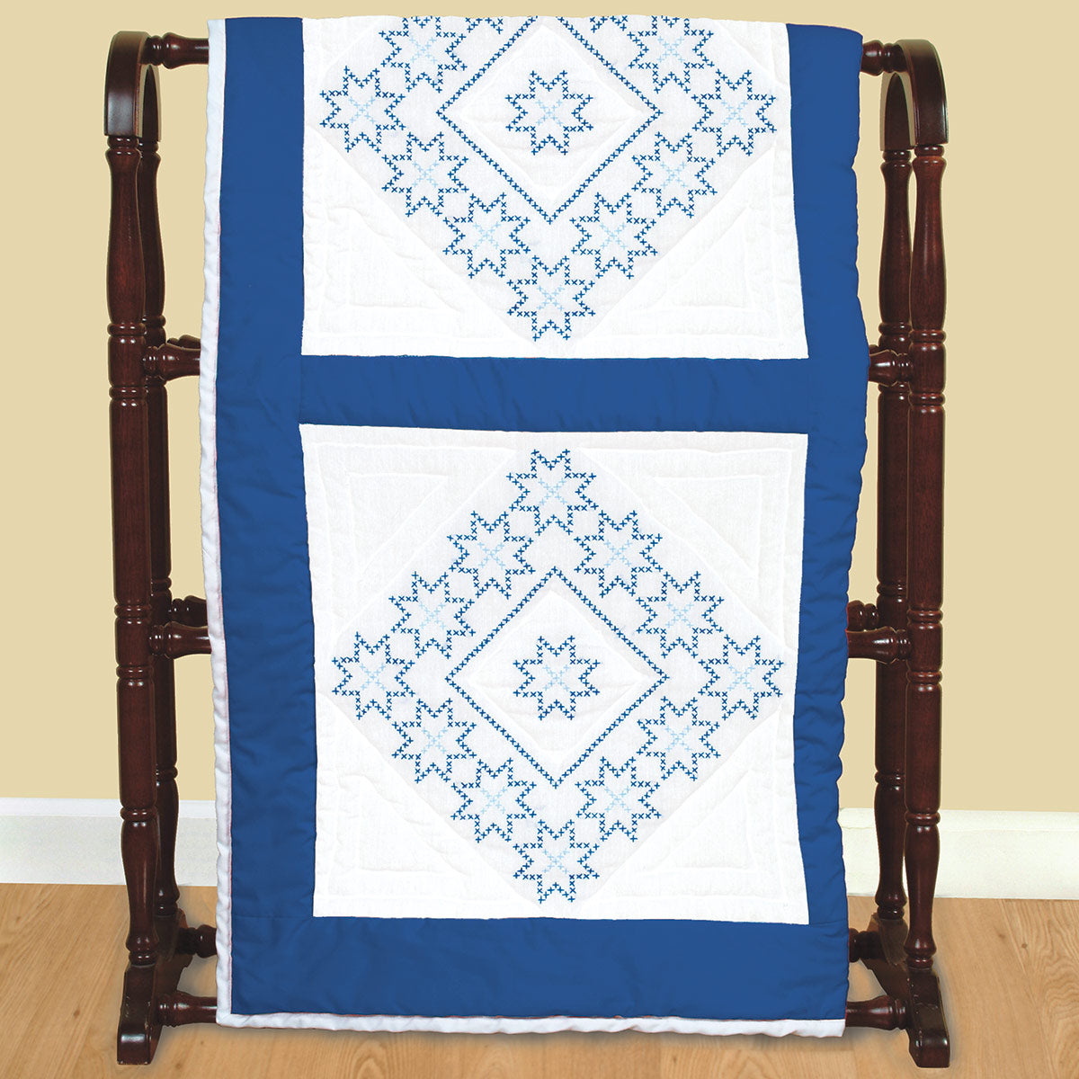 18" Quilt Block - XX Stars