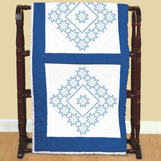 18" Quilt Block - XX Stars