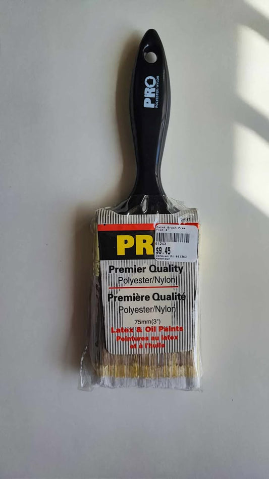 Paint Brush Prem Flat 3"