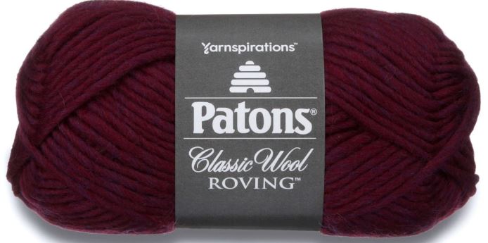 Patons Classic Roving 100g - Plum 77306