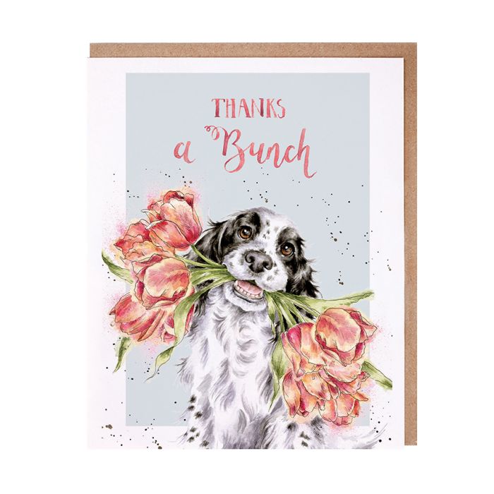 Wrendale Card - Thanks A Bunch