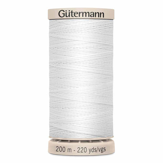 Gut Quilting Thread 200m - White 5709